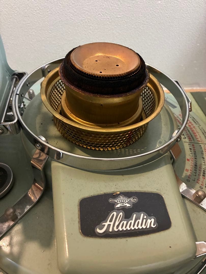Aladdin ストーブ ミントグリーン