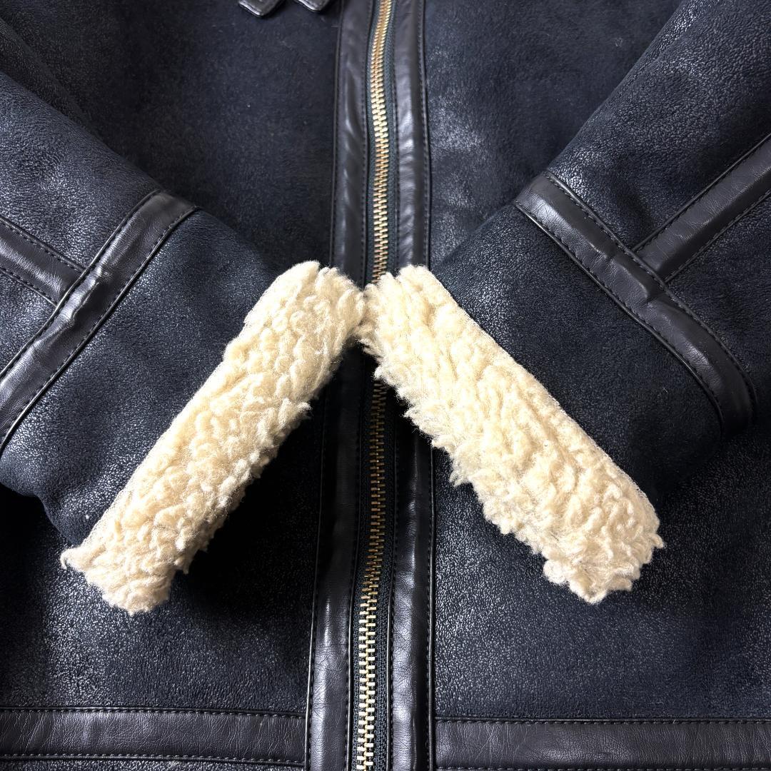 ALPHA アルファインダストリーズ M エコ ムートンジャケット ミリタリー