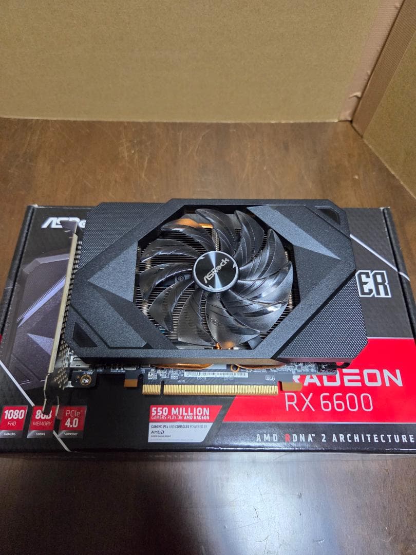 グラフィックボード・グラボ・ビデオカード AMD Radeon RX 6600 Challenger ITX 8GB