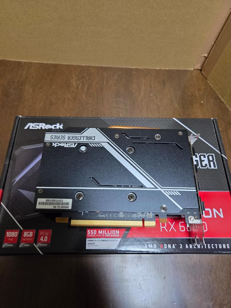 グラフィックボード・グラボ・ビデオカード AMD Radeon RX 6600 Challenger ITX 8GB