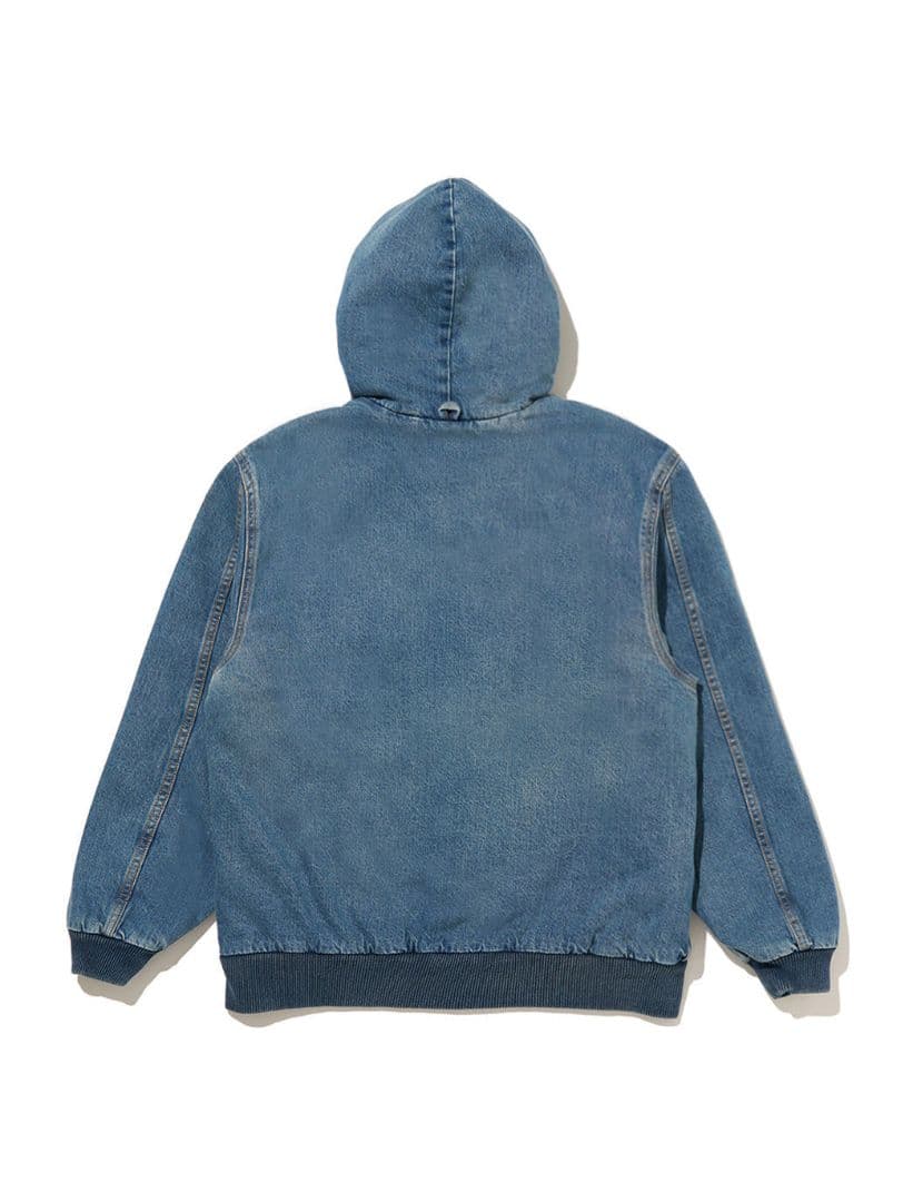 WORKWEAR POTRERO デニム フーディー ミディアムインディゴ