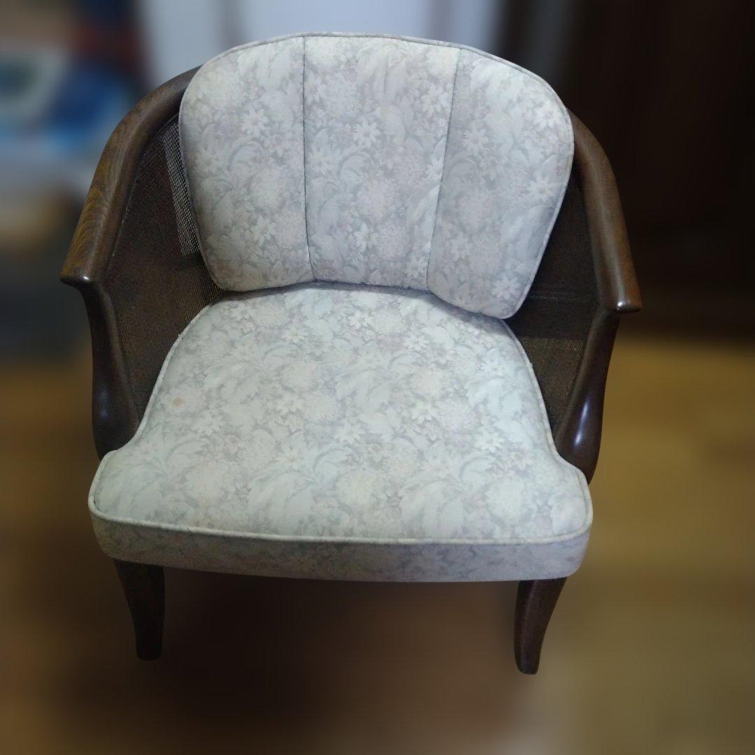 カリモク　ドマーニ　ヴィンテージ　1人掛けソファ