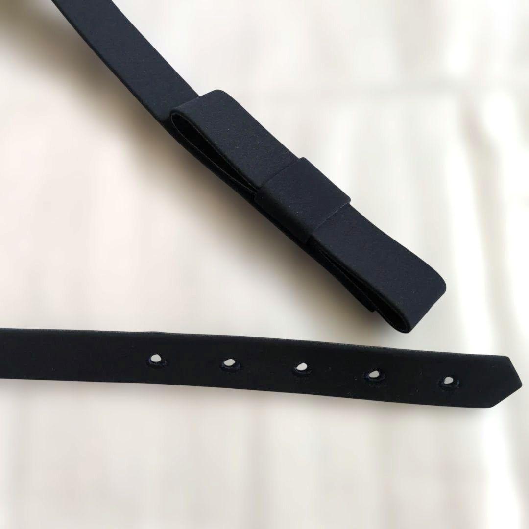 エムズグレイシー　ワンピース　セレモニー　紺色　フリル　卒業式　入学式　Lサイズ