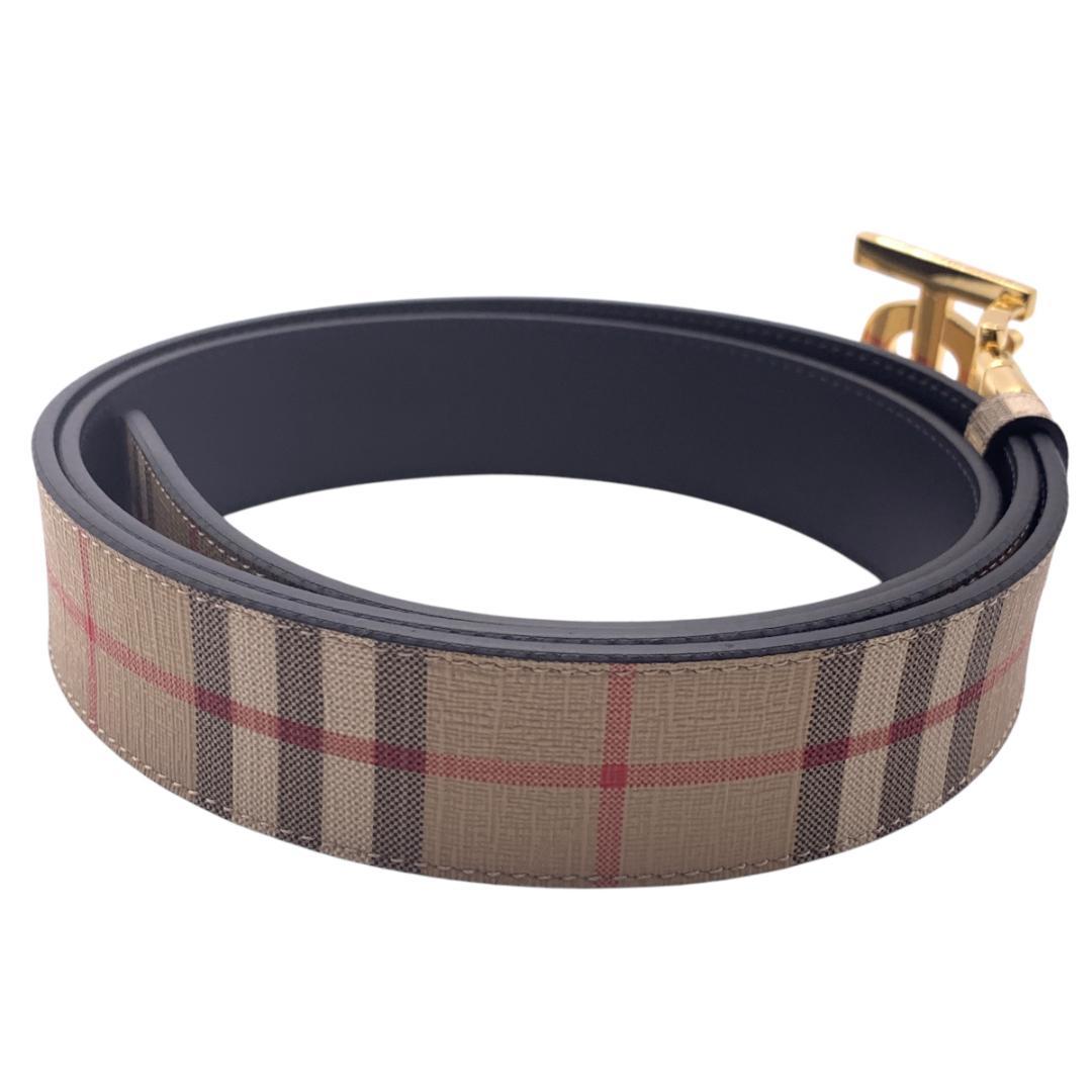 美品★Burberry　バーバリー　ベルト　リバーシブル90-100ｃｍ