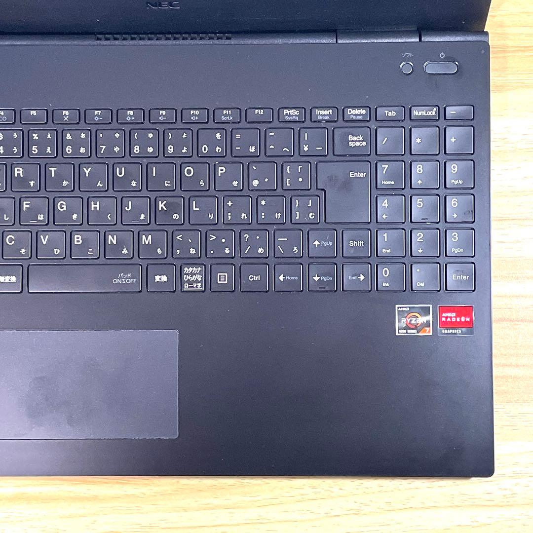 Windowsノート本体 NEC LAVIE N15/Ryzen7/8GB/NVMeSSD512GB