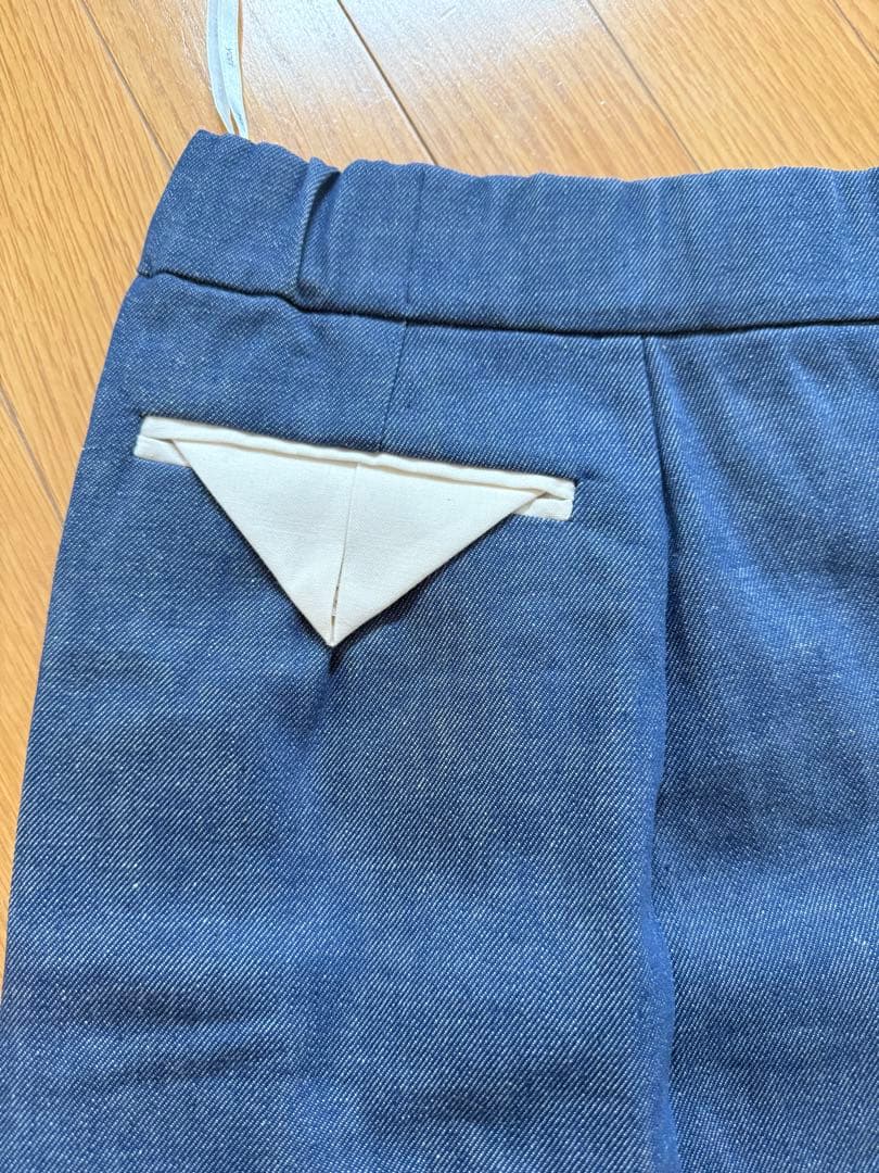 新品未使用　yori shirocon ワイドデニムパンツ　36