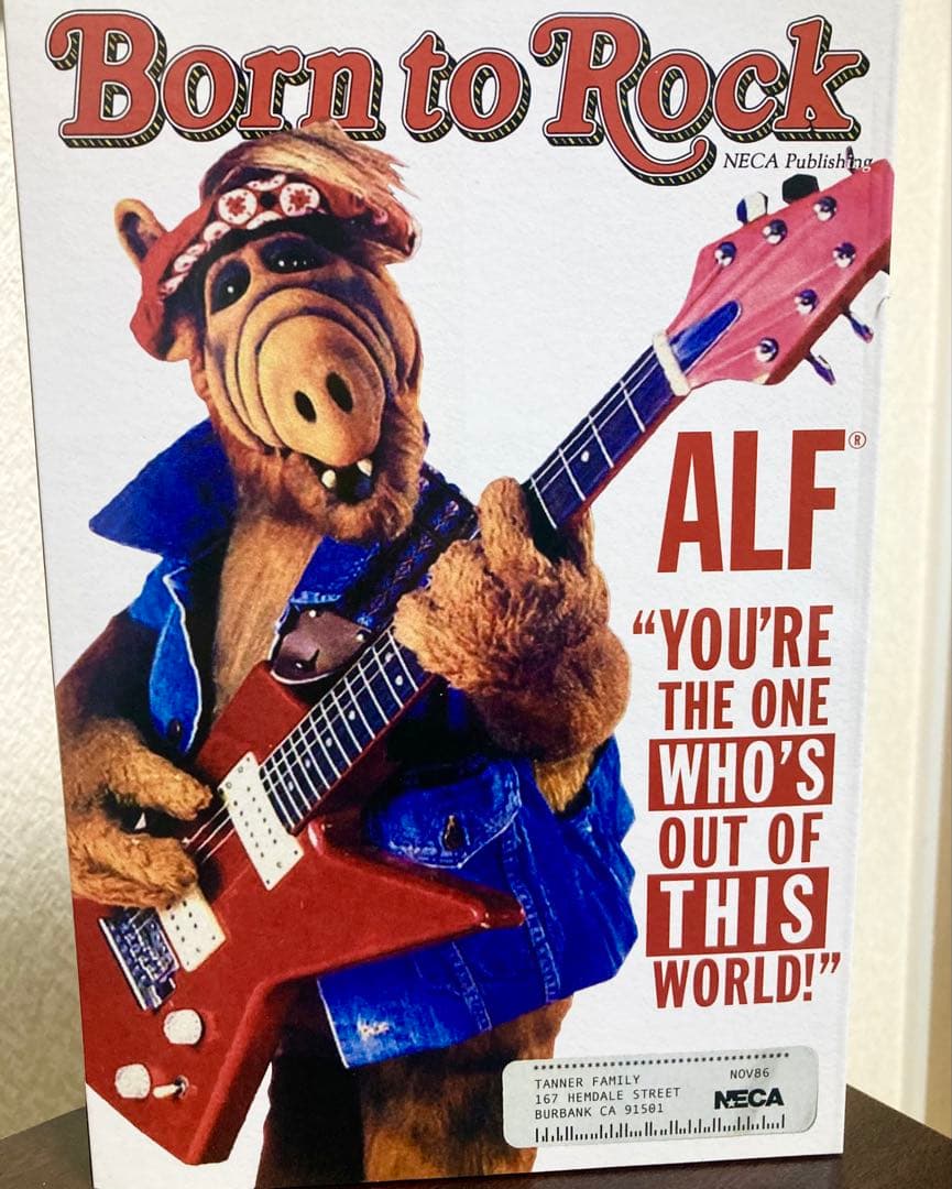 Toys-K-psycho アルフ ボーン・トゥ・ロック ver NECA