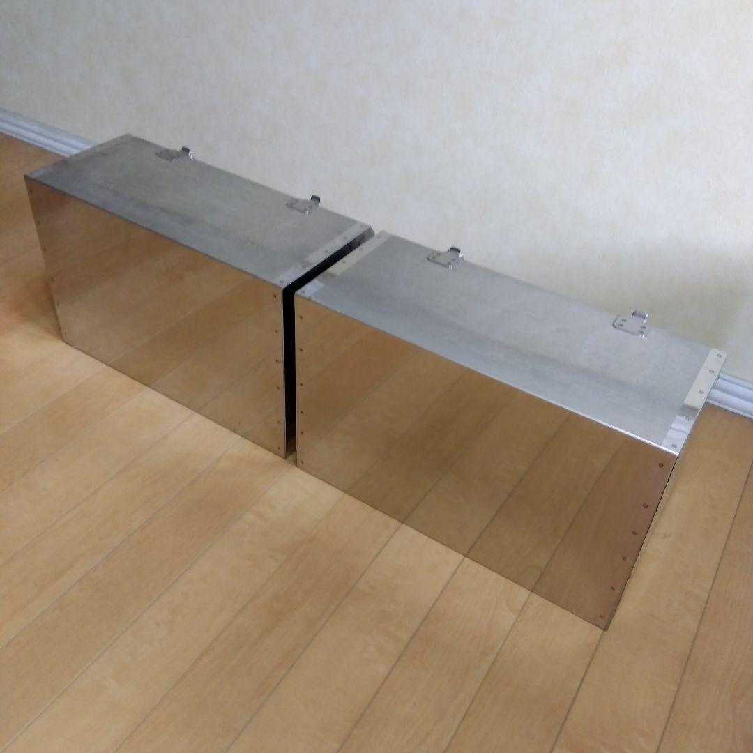 ステンレス工具箱 ツールボックス2個セット