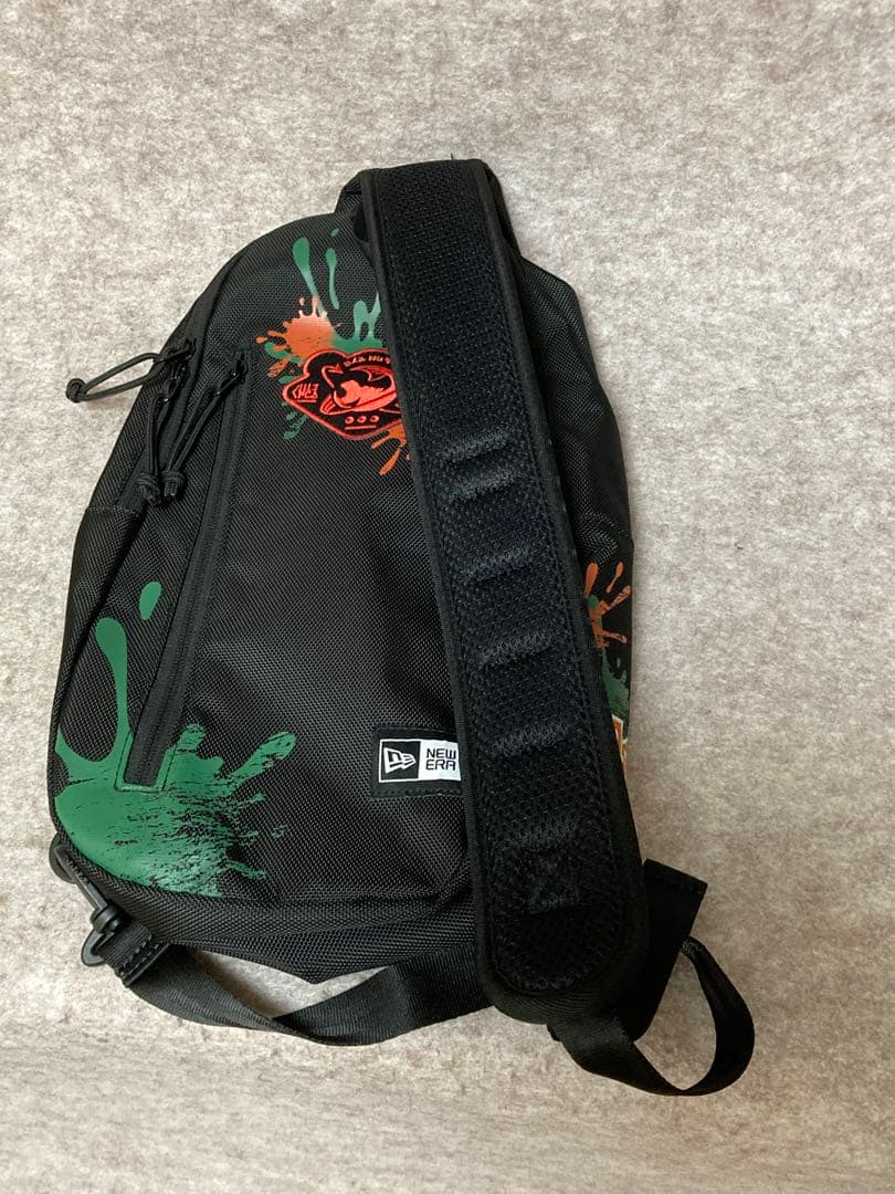 ニューエラ 任天 コラボ スプラトゥーン ワンショルダー サーモンラン