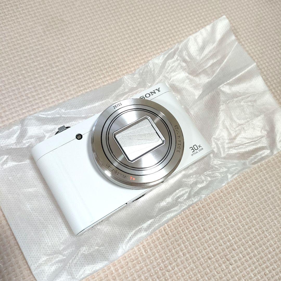 〈新品未使用〉SONY DSC-WX500 ホワイト 30倍ズームデジタルカメラ