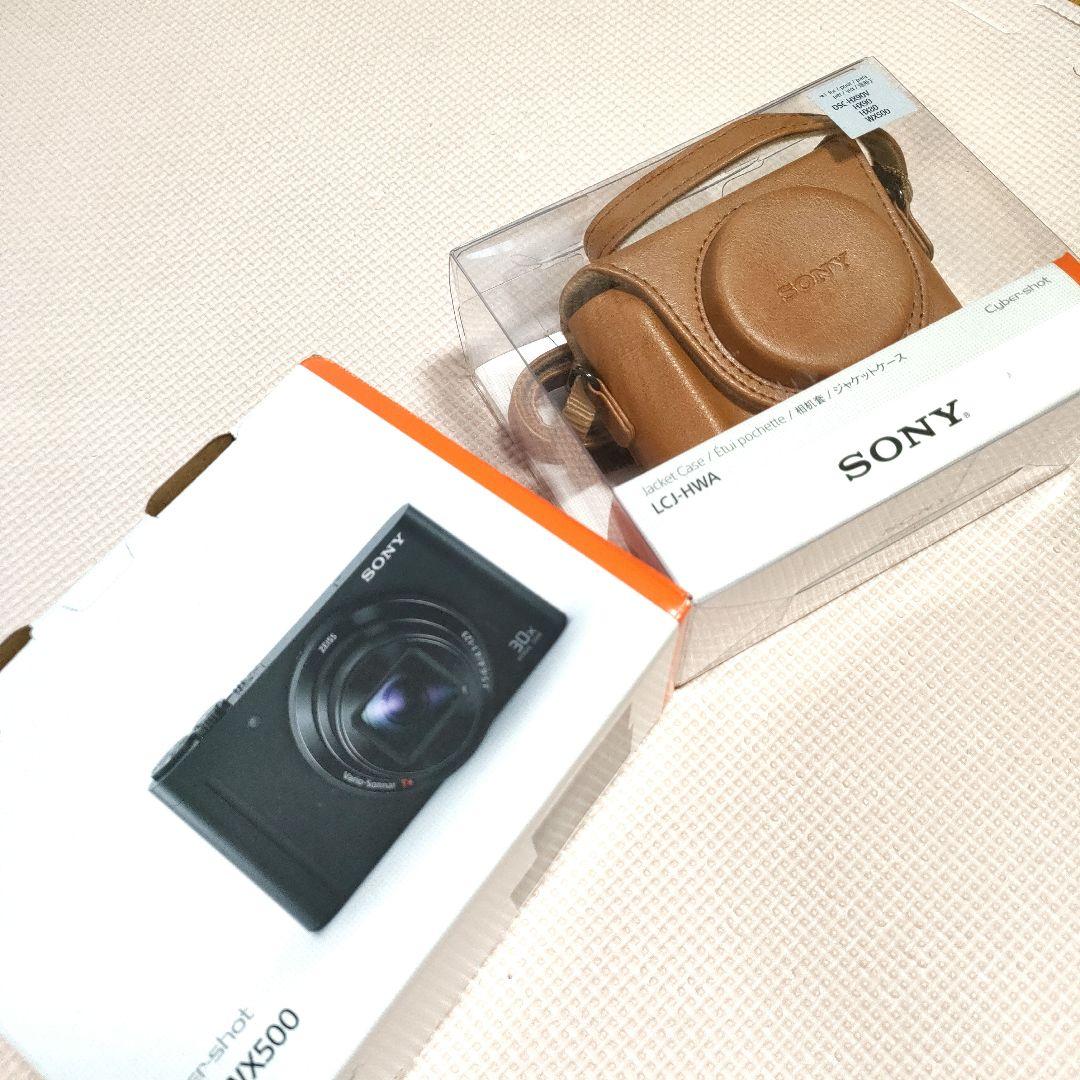 〈新品未使用〉SONY DSC-WX500 ホワイト 30倍ズームデジタルカメラ