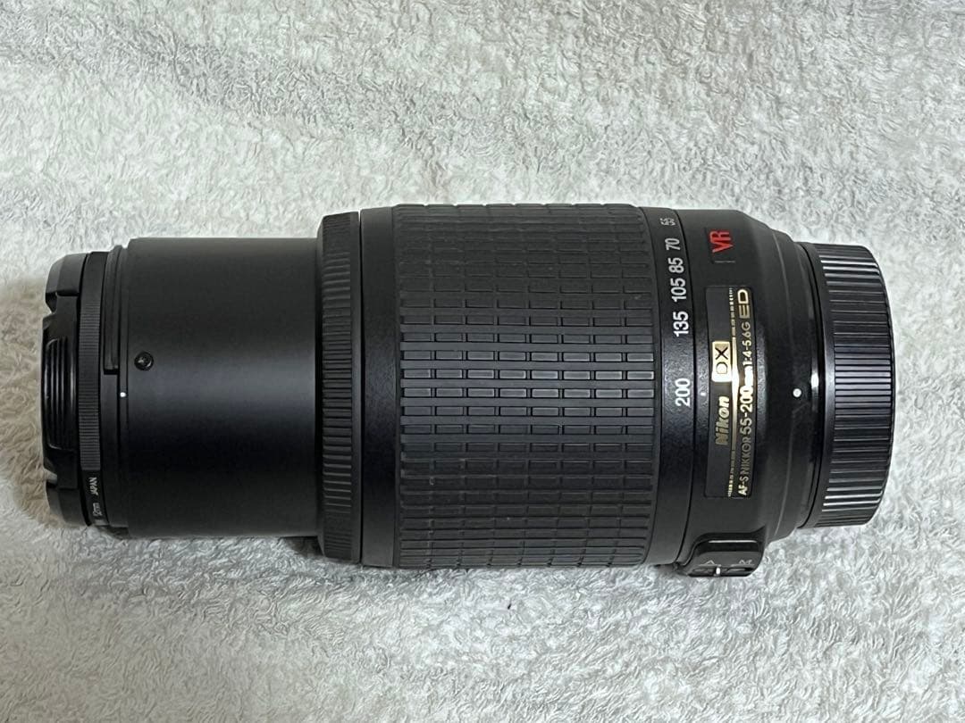 【美品】ニコン NIKON 55-200mm ズームレンズ