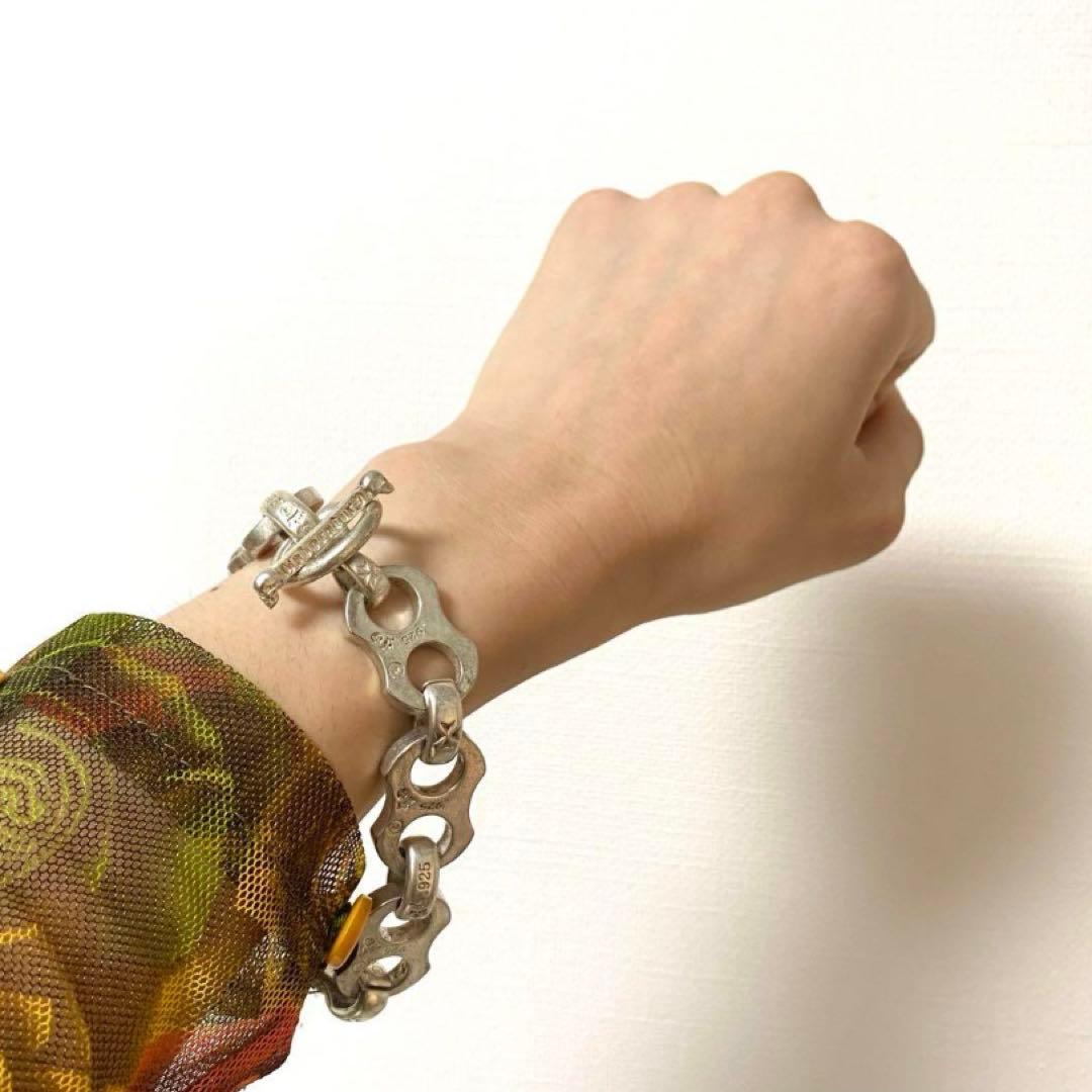 バードウェア シルバー925 ブレスレット チェーン シルバー ヴィンテージ