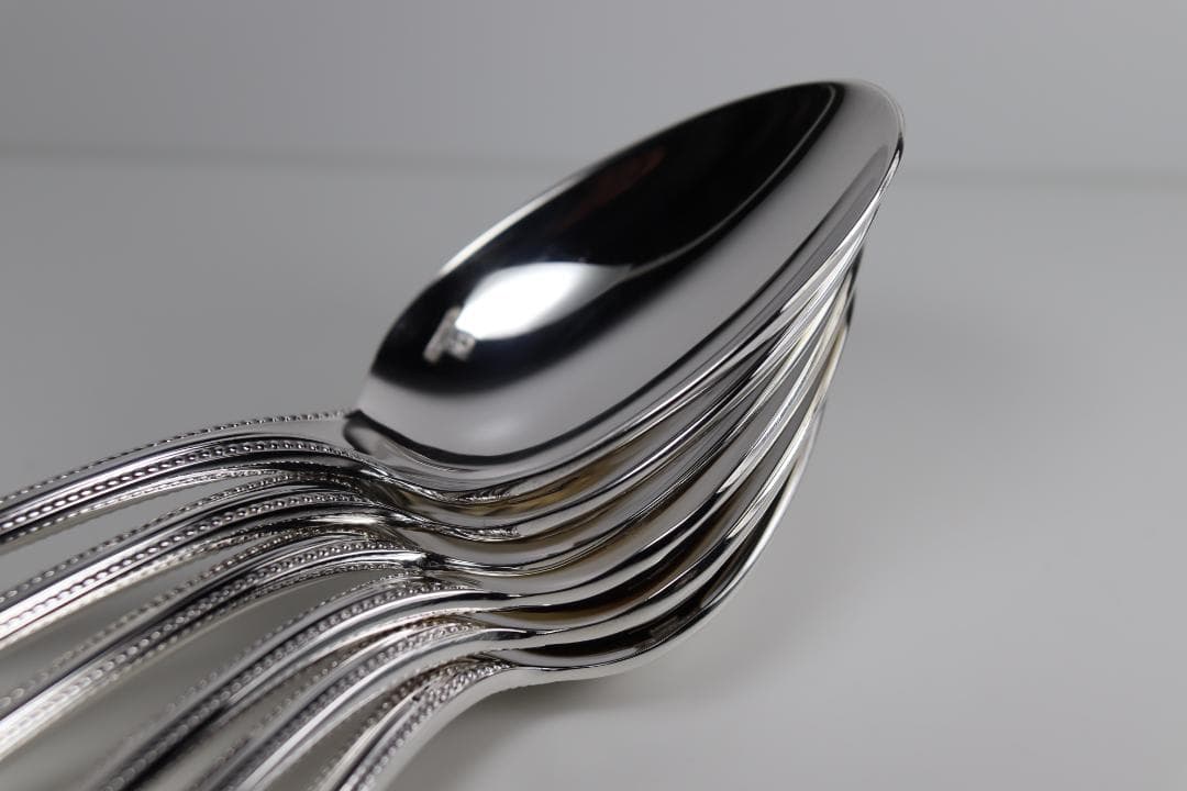 クリストフル■コーヒースプーン６本セット■とてもきれい…■人気の「パール」です■