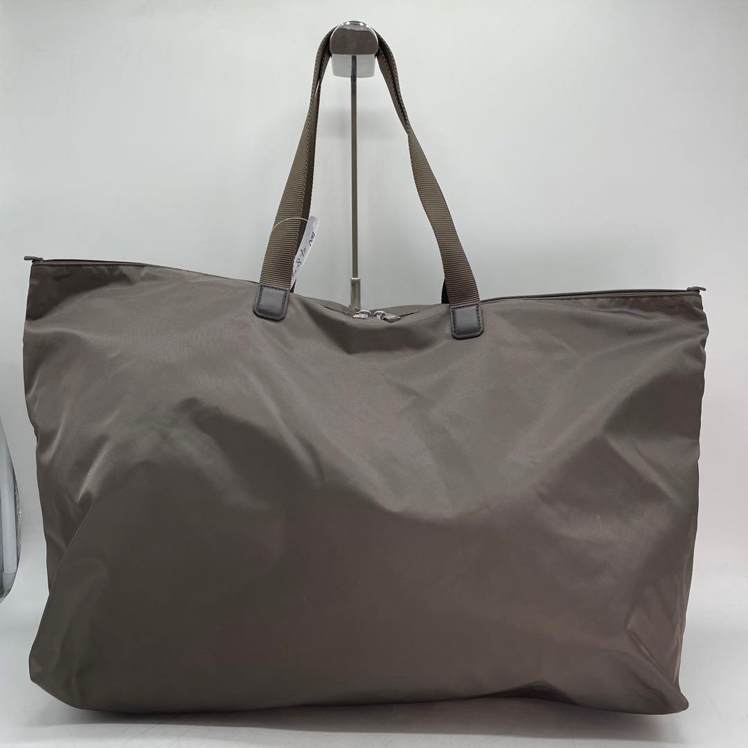 BN4871□TUMI トートバッグ 折りたたみ ジャストインケース ポーチ付き