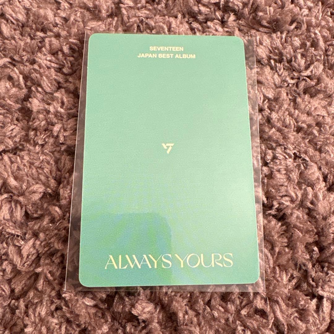 SEVENTEEN ジョンハン トレカ Always yours C盤