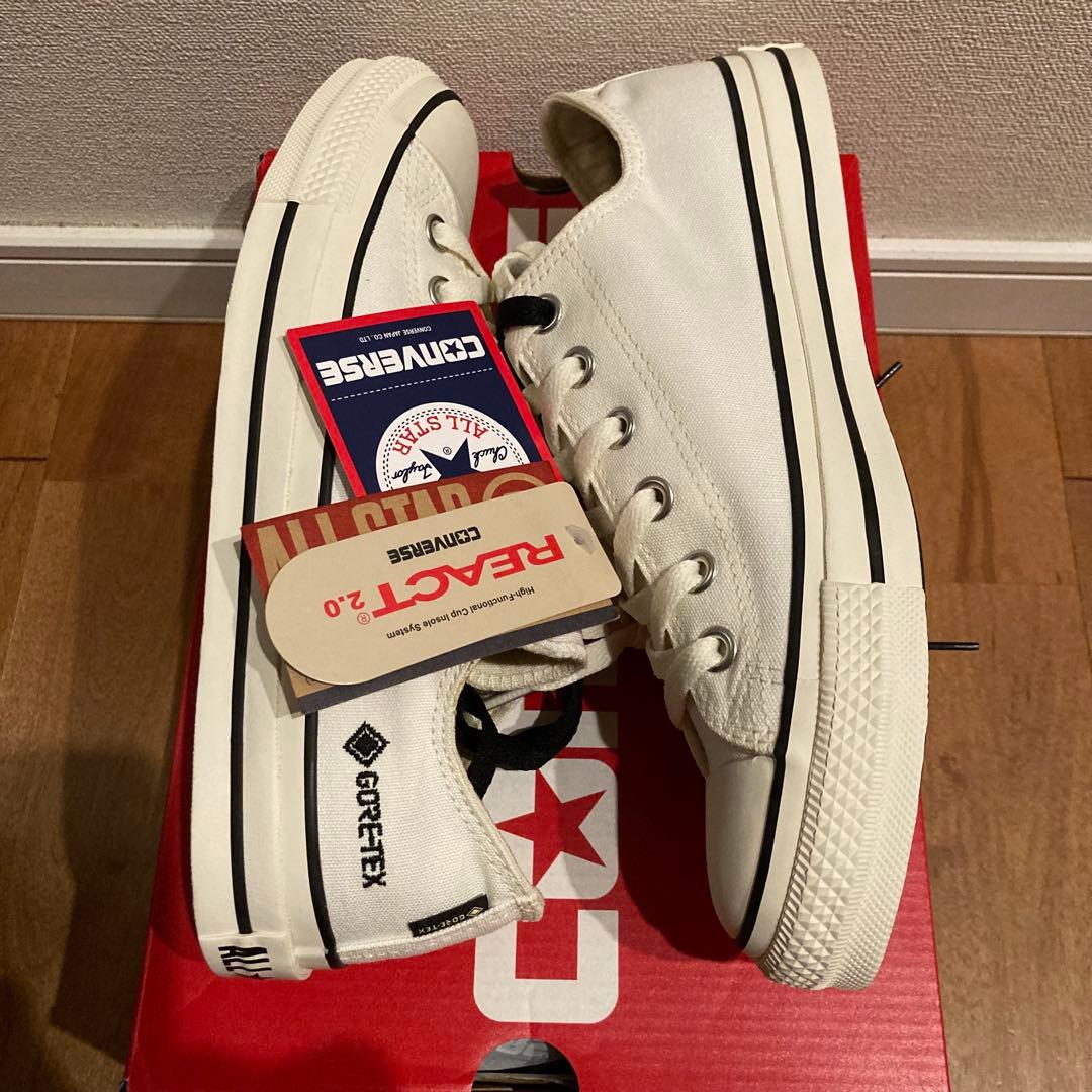 ALL STAR GORE-TEX EL OX ホワイト　25.5cm