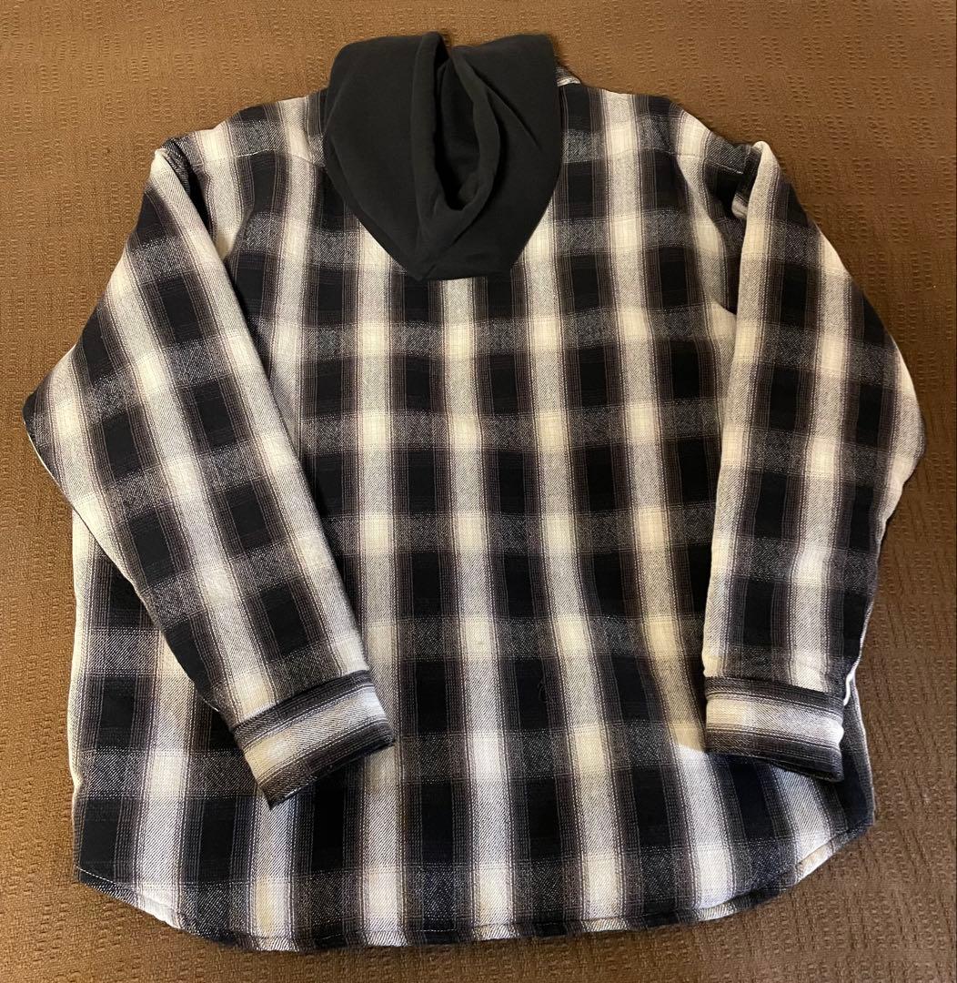 SAINT MICHAEL セントマイケル チェック シャツ パーカ M