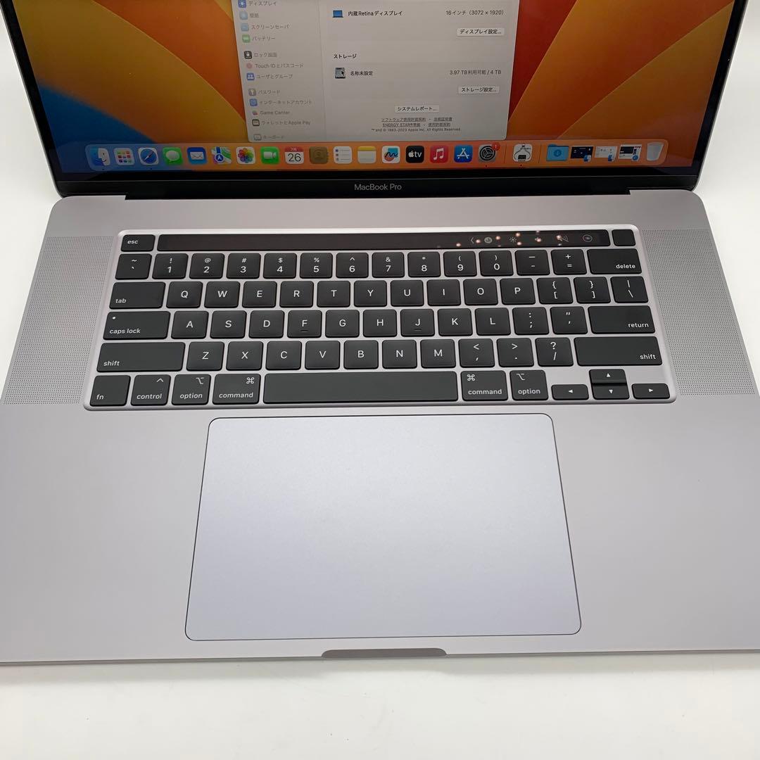 MacBook本体 Macbook Pro 2019 - 16.inch | Core i9 |