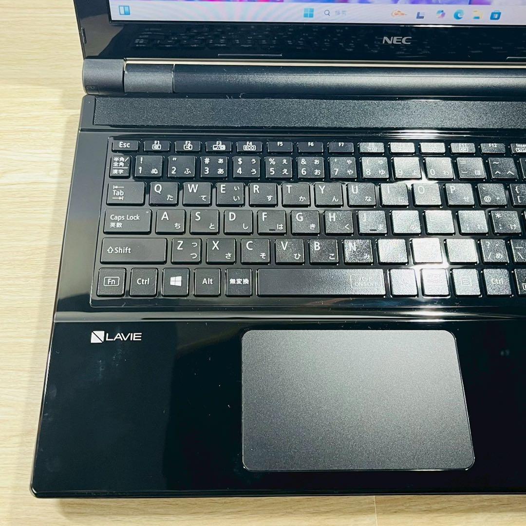 【人気】メモリ8GB✨SSD搭載✨カメラ付✨ノートパソコン NEC Win11