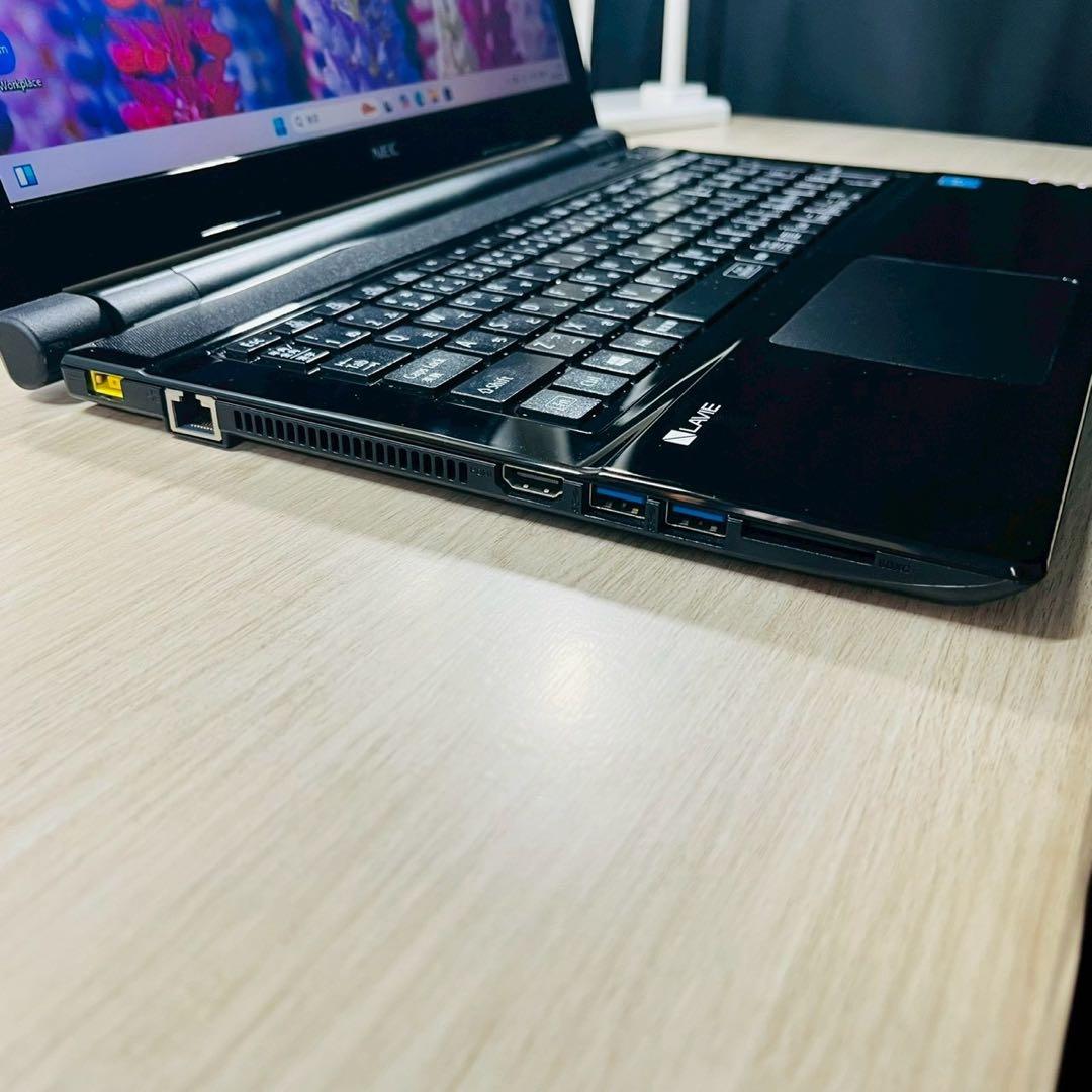 【人気】メモリ8GB✨SSD搭載✨カメラ付✨ノートパソコン NEC Win11