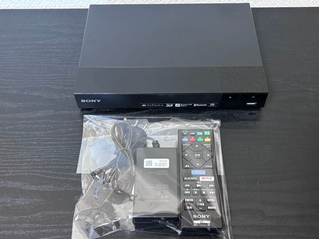 SONY BDP-S6700 ブルーレイプレーヤー リモコン、HDMIケーブル付