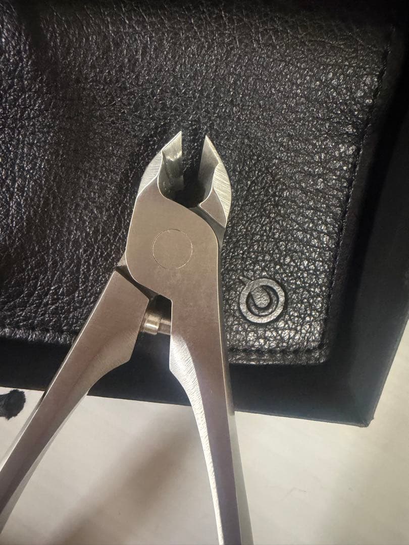 SUWADA爪切り&つめ切り用限定シボ革ケース /特注グルーミングセット