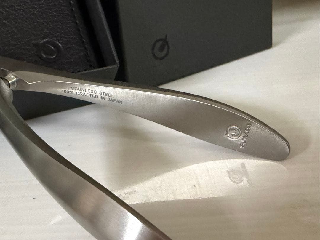 SUWADA爪切り&つめ切り用限定シボ革ケース /特注グルーミングセット