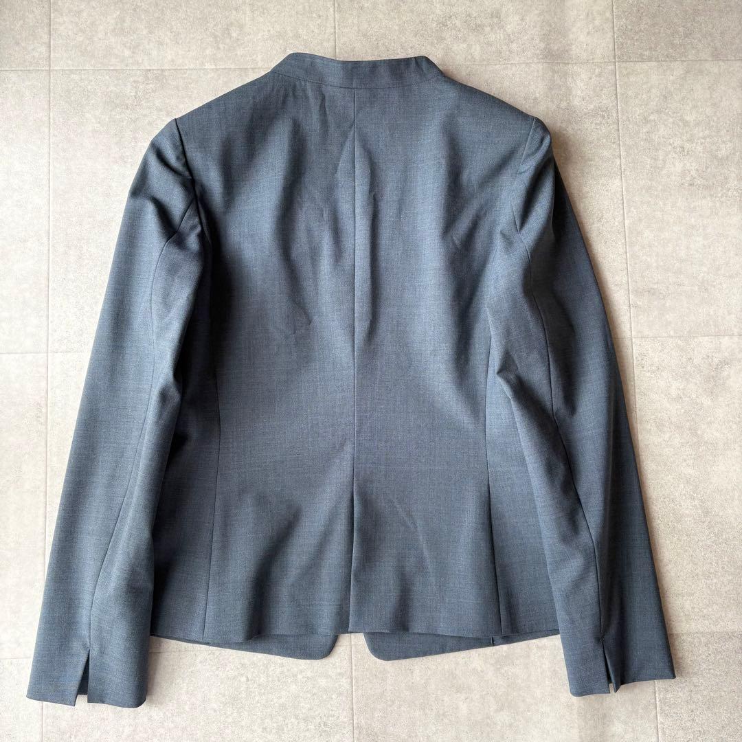 美品✨グリーンレーベルリラクシング カチリラ パンツスーツ ブルー M〜L