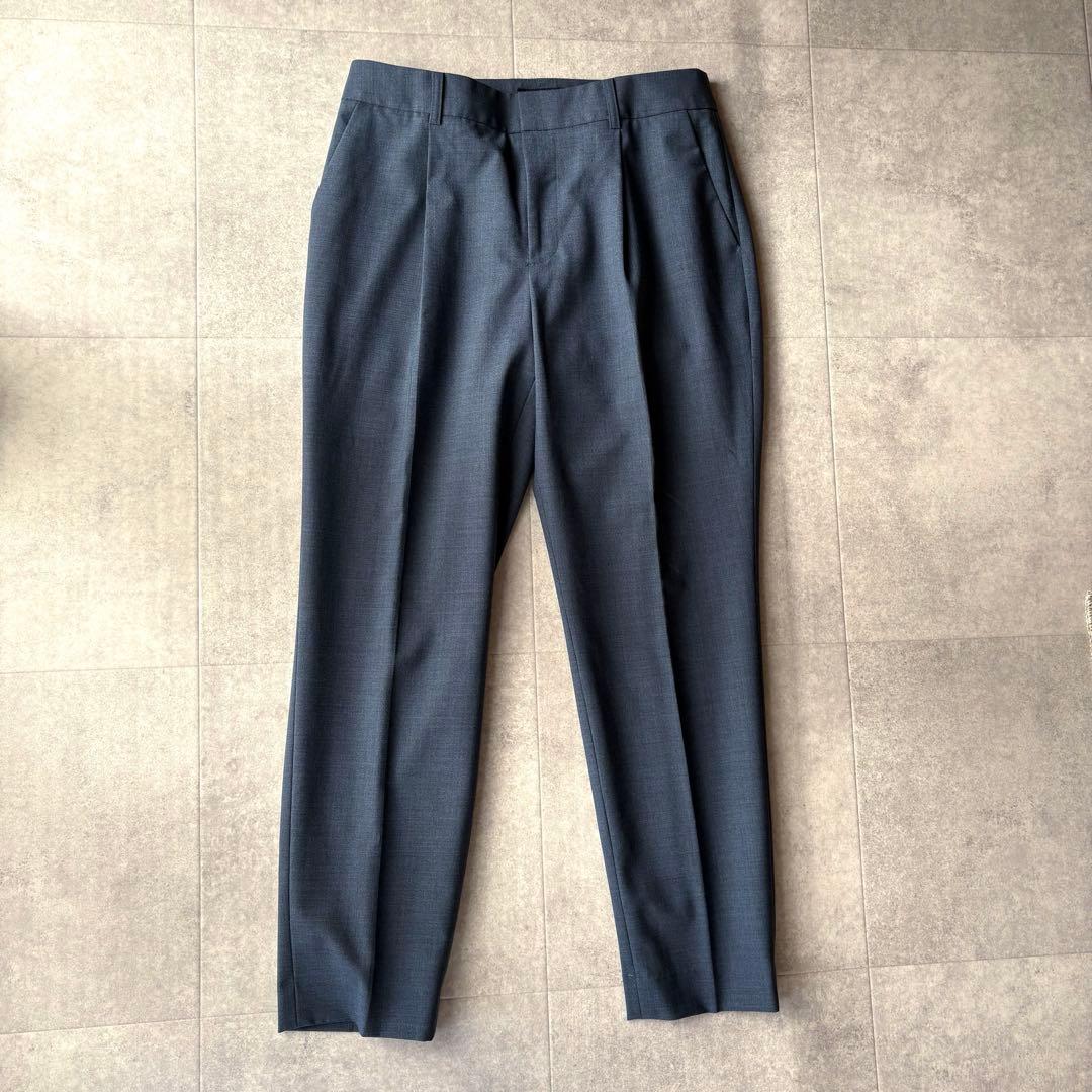 美品✨グリーンレーベルリラクシング カチリラ パンツスーツ ブルー M〜L