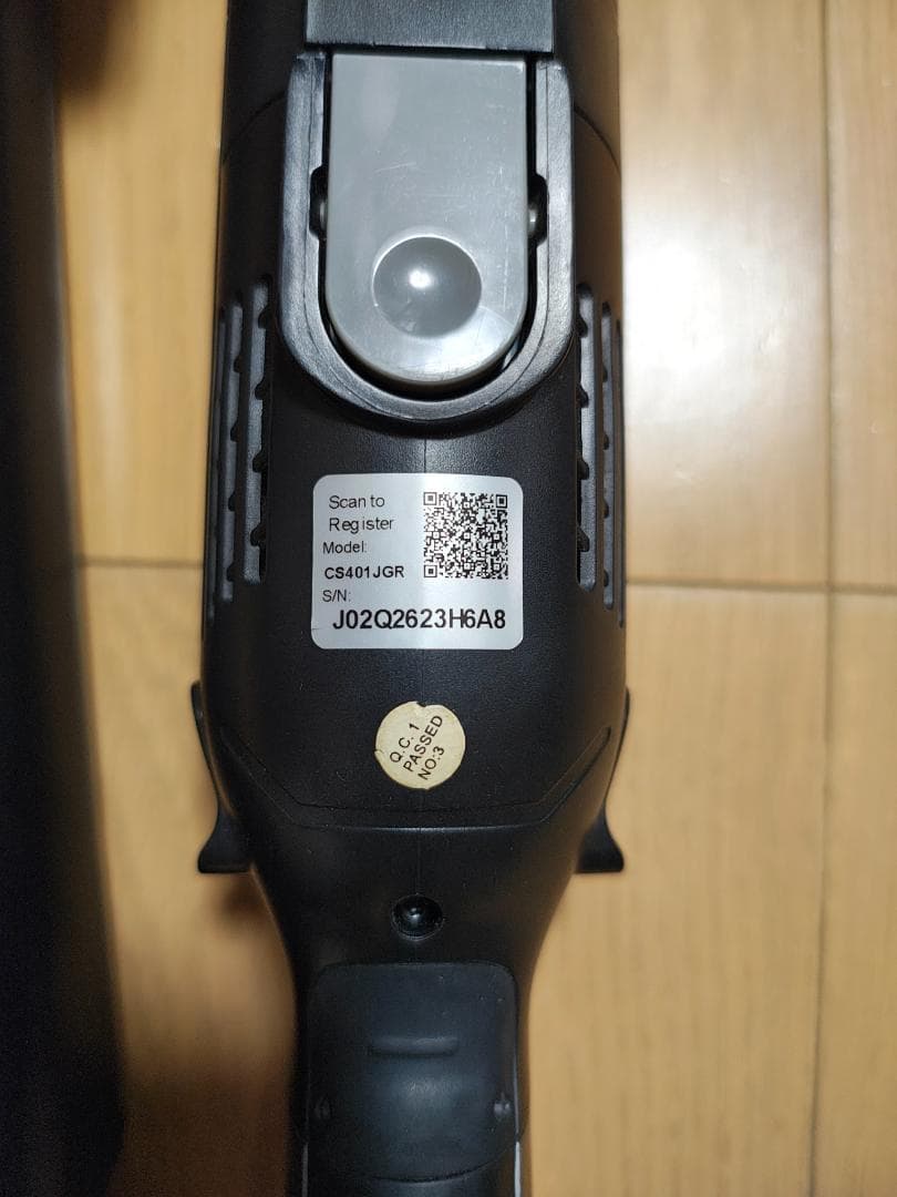 シャーク★コードレスクリーナー★CS401JGR★バッテリー新品と同等★1