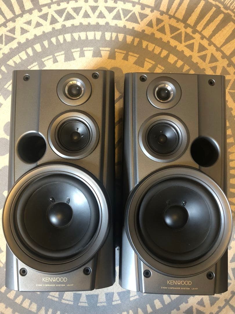 KENWOODケンウッド　3way スピーカー　LS-H7、ペア