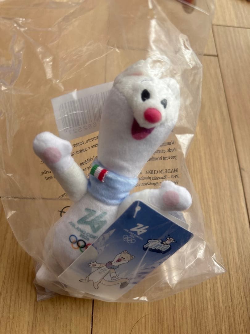 【新品】Tina ぬいぐるみ マスコット ミラノ・コルティナ 2026 18㎝