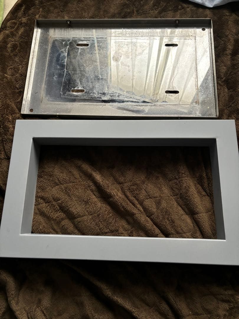 大型トラック用ナンバー枠