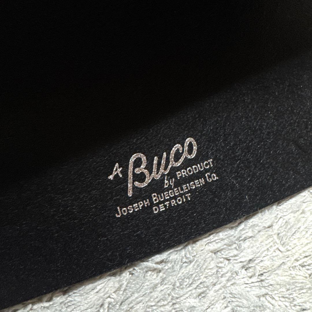 【美品】Buco 長財布 本革 レザー ウォレットチェーン トラッカーウォレット