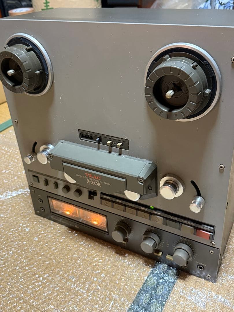 【ジャンク品】 TEAC X-20R dbx搭載オープンリールテープデッキ
