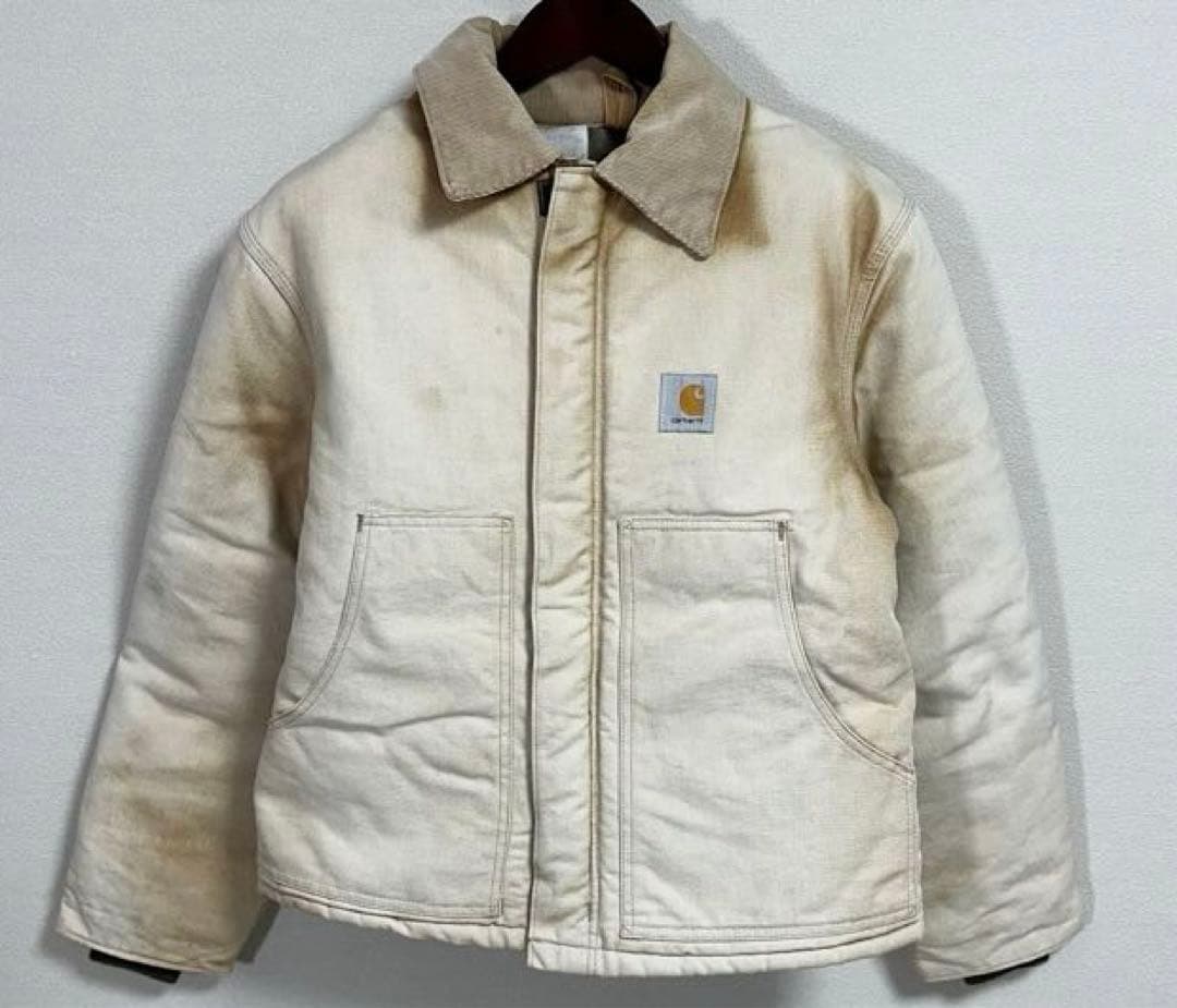 鬼フェード 80s USA製 Carhartt トラディショナルジャケット 短丈