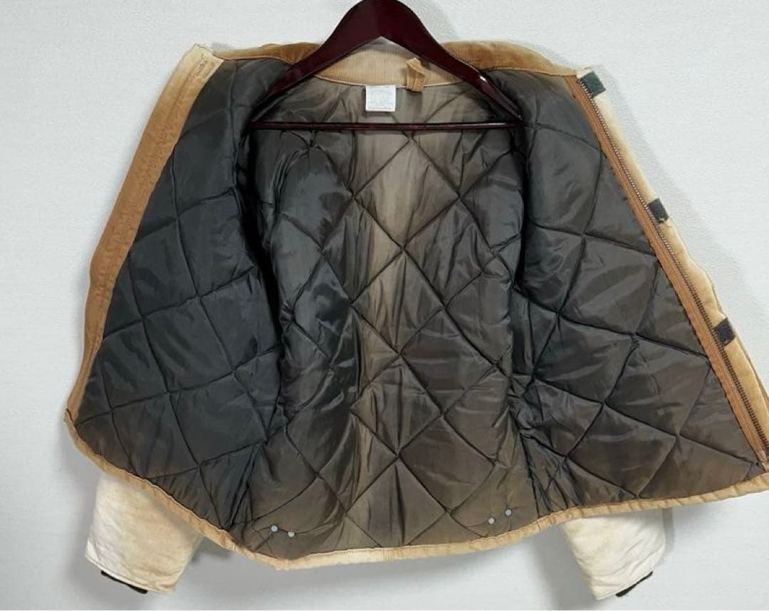 鬼フェード 80s USA製 Carhartt トラディショナルジャケット 短丈
