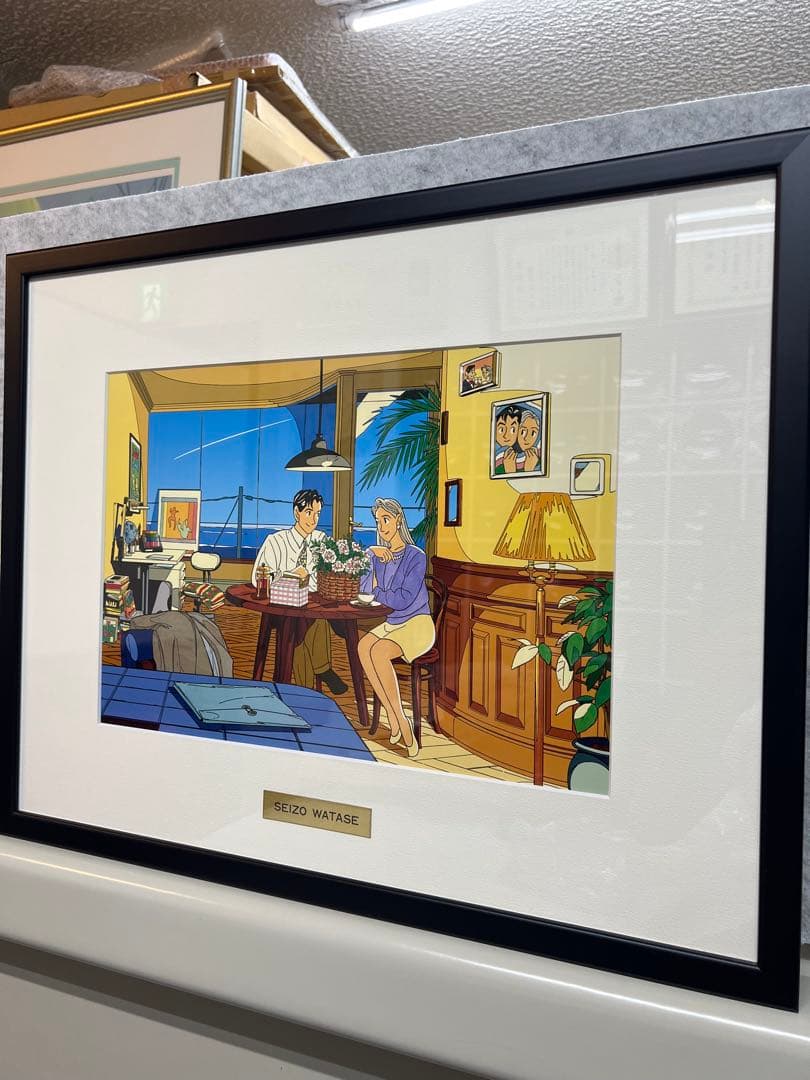 わたせせいぞう 「アザレアの風より緩やかに」アートポスター