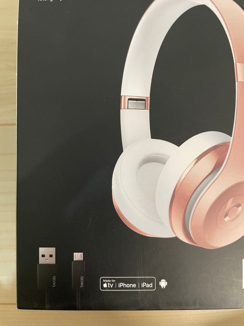 BEATS SOLO3 ワイヤレスヘッドホン ローズゴールド