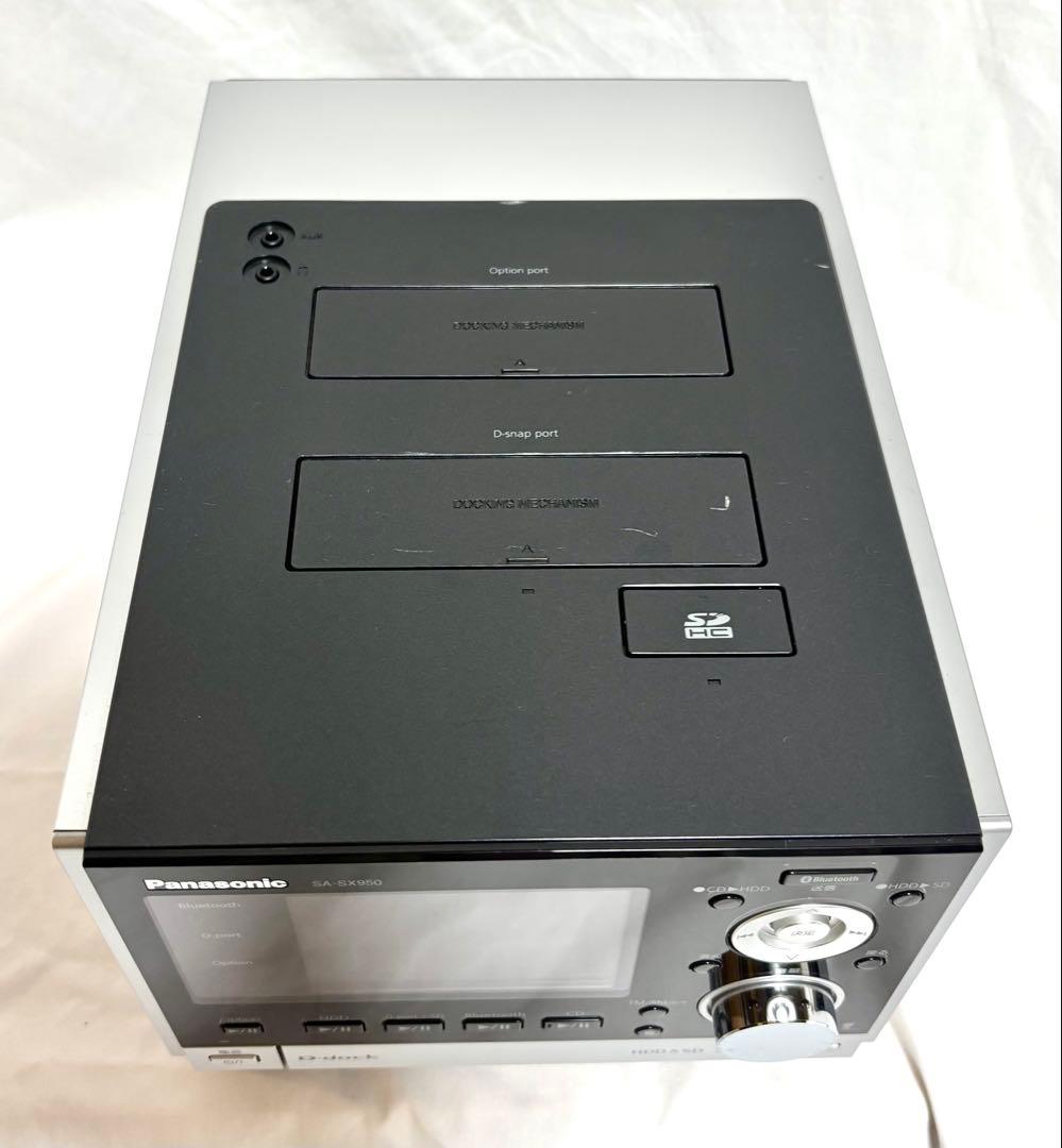 Panasonic HDD/CD/SD/iPodコンポ SC-SX950