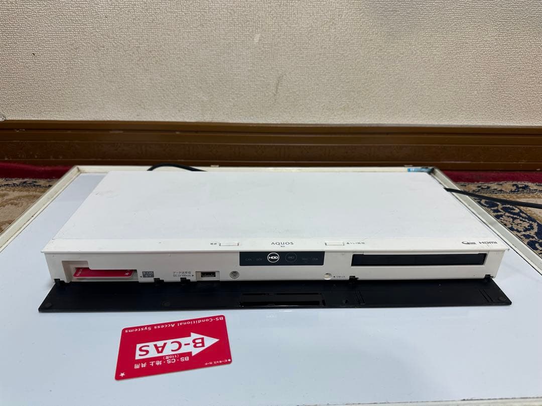 AQUOS BD WW1100レコーダー HDD搭載 2017