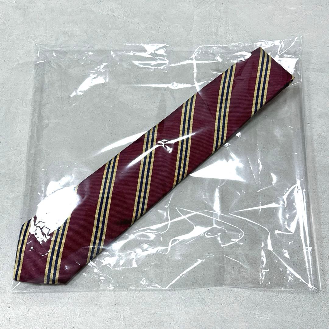 未使用 ブルックスブラザーズ No'1 ストライプ レップタイ アメリカ製