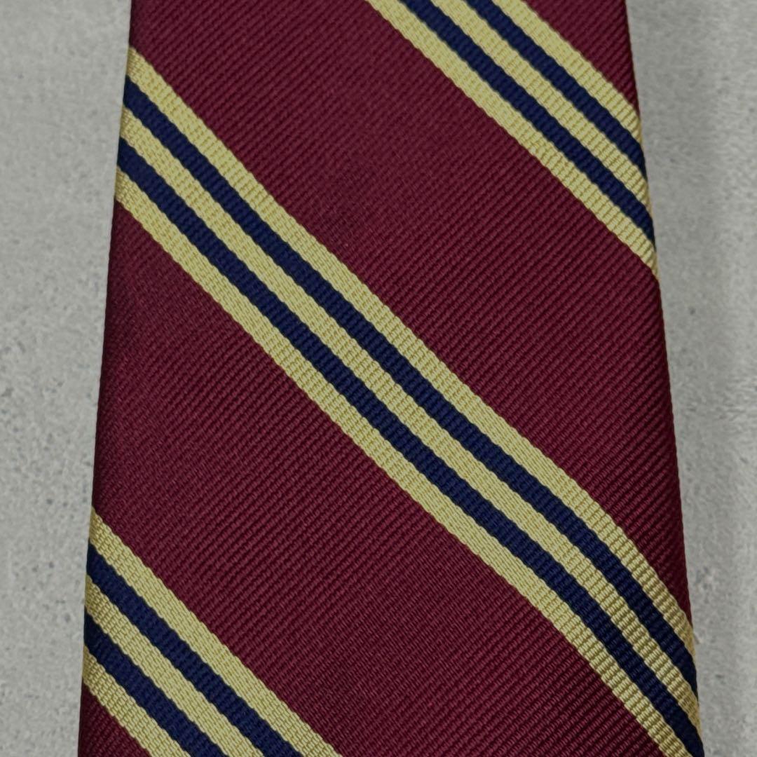 未使用 ブルックスブラザーズ No'1 ストライプ レップタイ アメリカ製