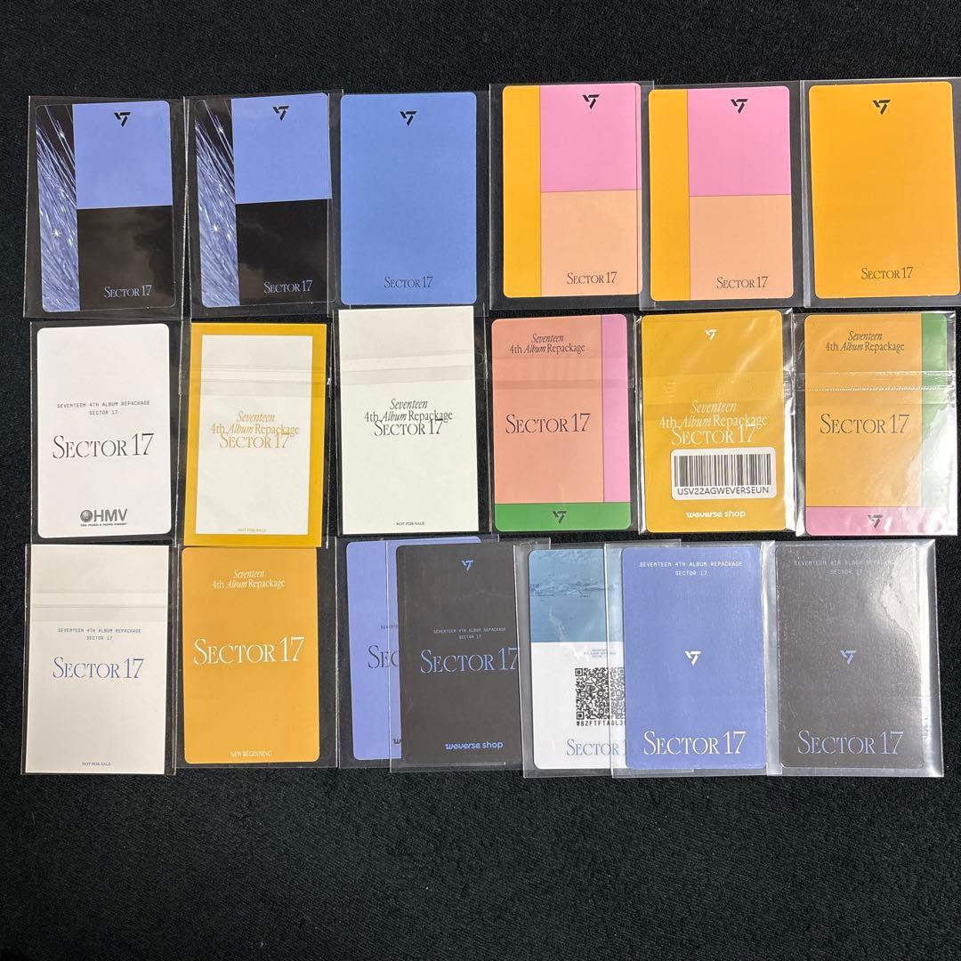 SEVENTEEN sector17 トレカ　hmv weverse エスクプス