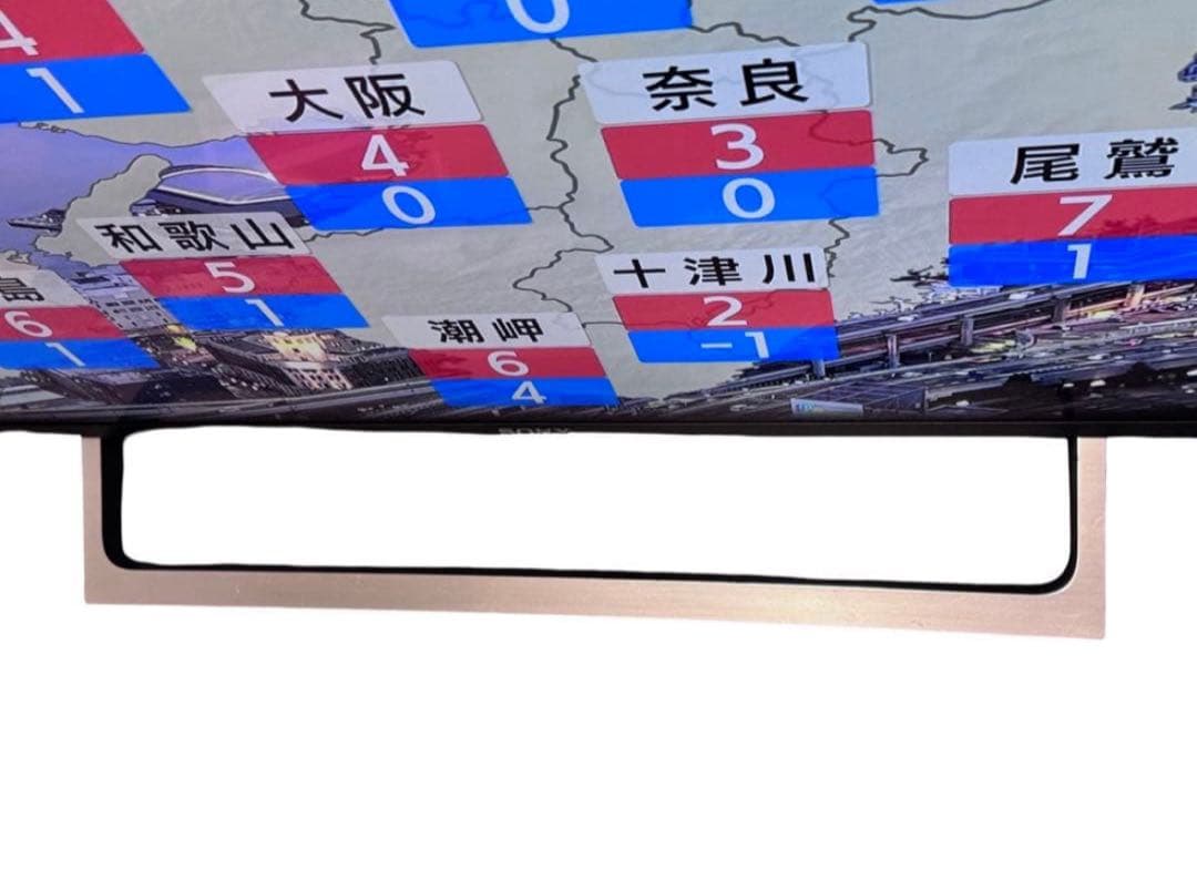 《訳あり》ソニー 43V型 液晶テレビ KJ-43X8000E 2017年製 ⑧