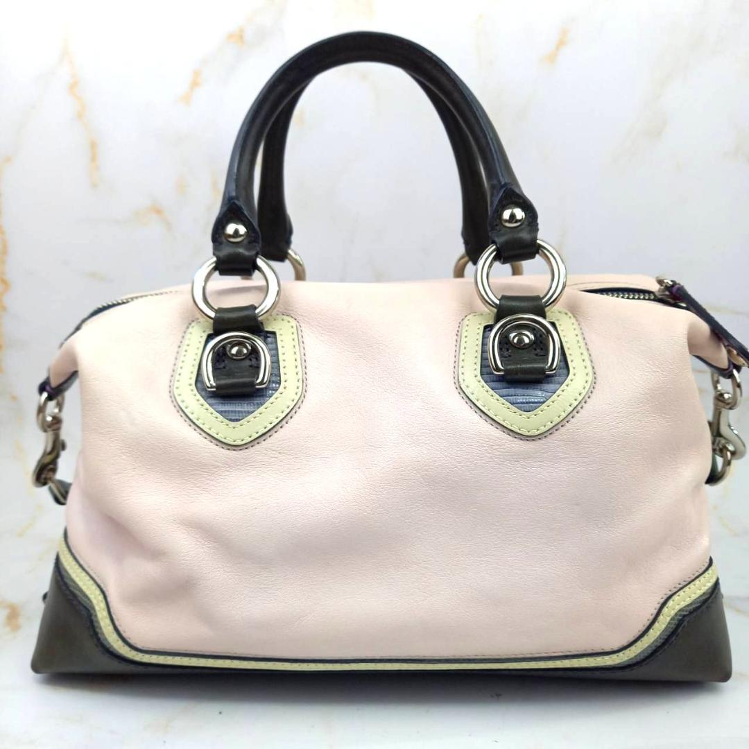 ✨希少✨ コーチ ミニボストンバッグ ワンショルダー 2way レザー