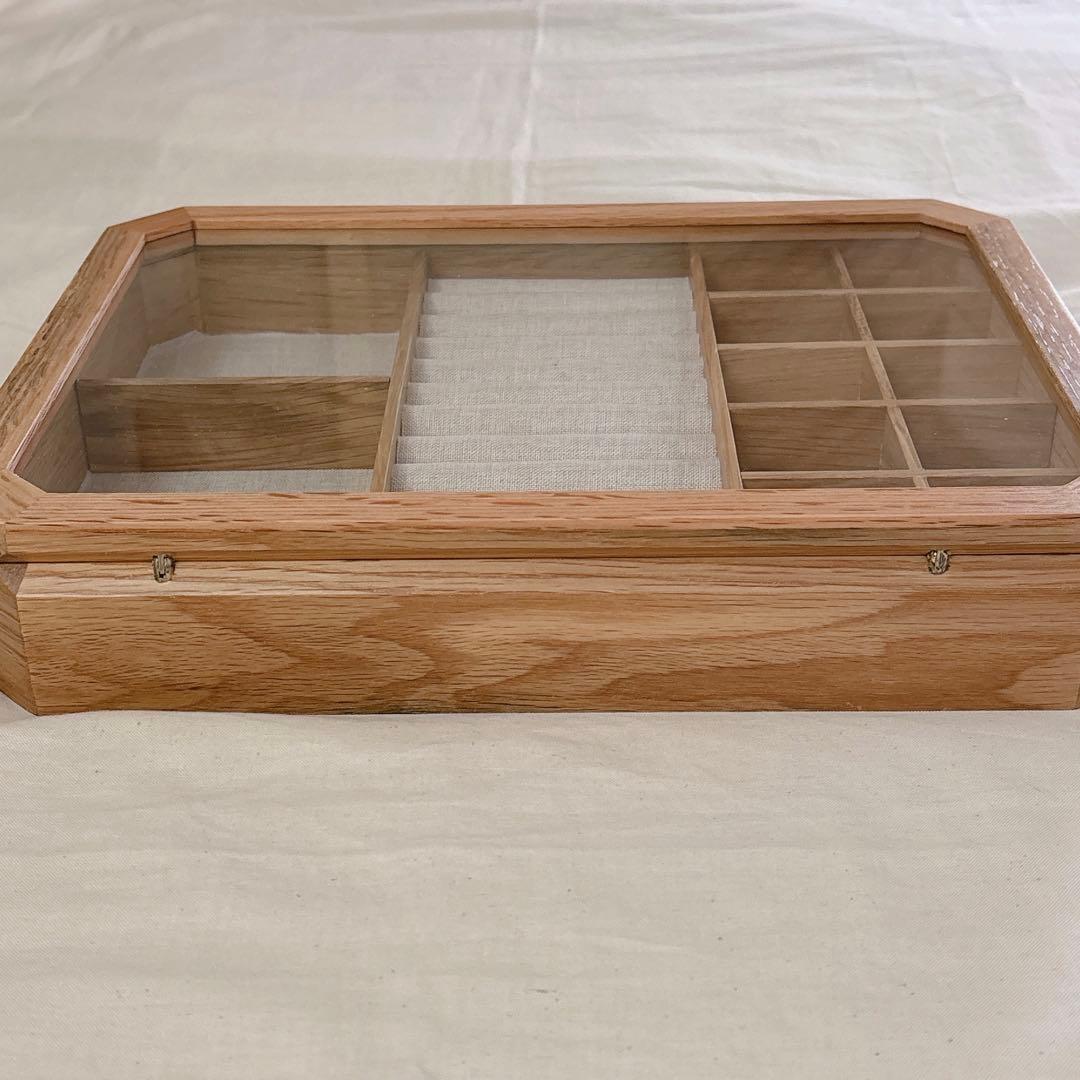ラスト2点 ꕤ ZARA ウッドジュエリーボックス アクセサリーケース
