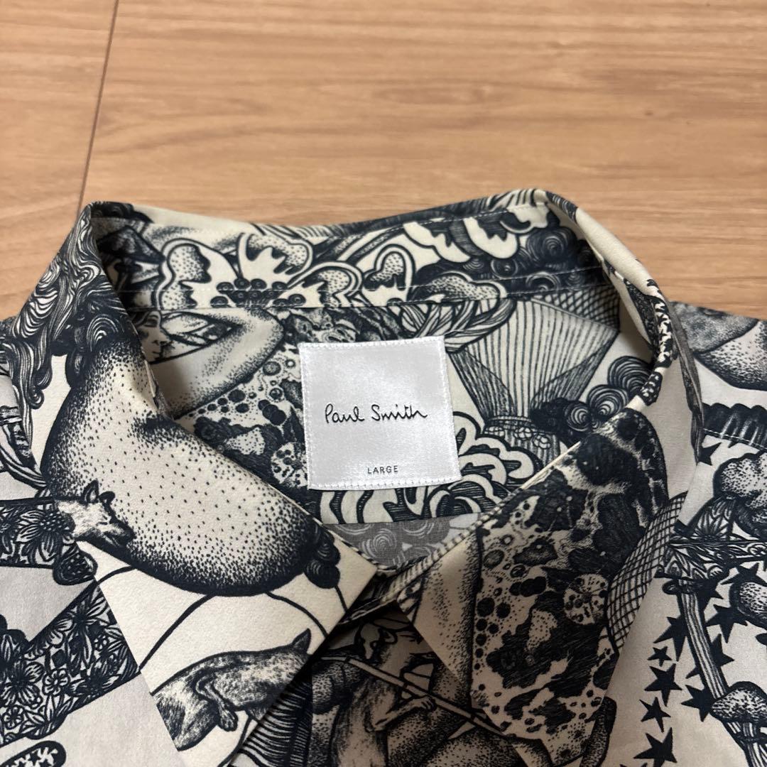 Paul Smith サイケデリックシャツ　Lサイズ