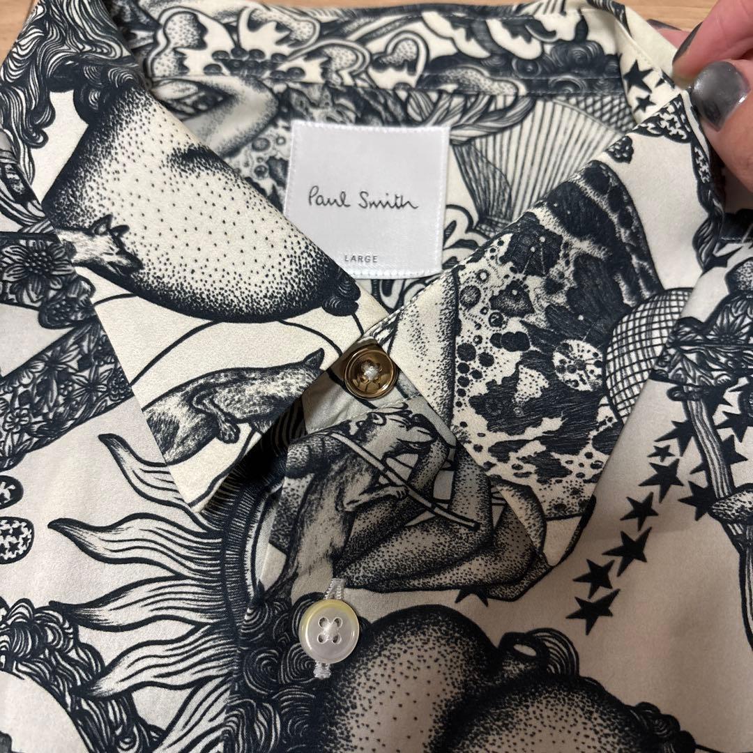 Paul Smith サイケデリックシャツ　Lサイズ